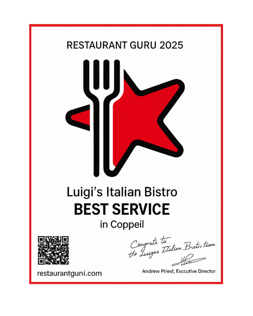 Restaurant Guru 2025 — Best Service in Coppell